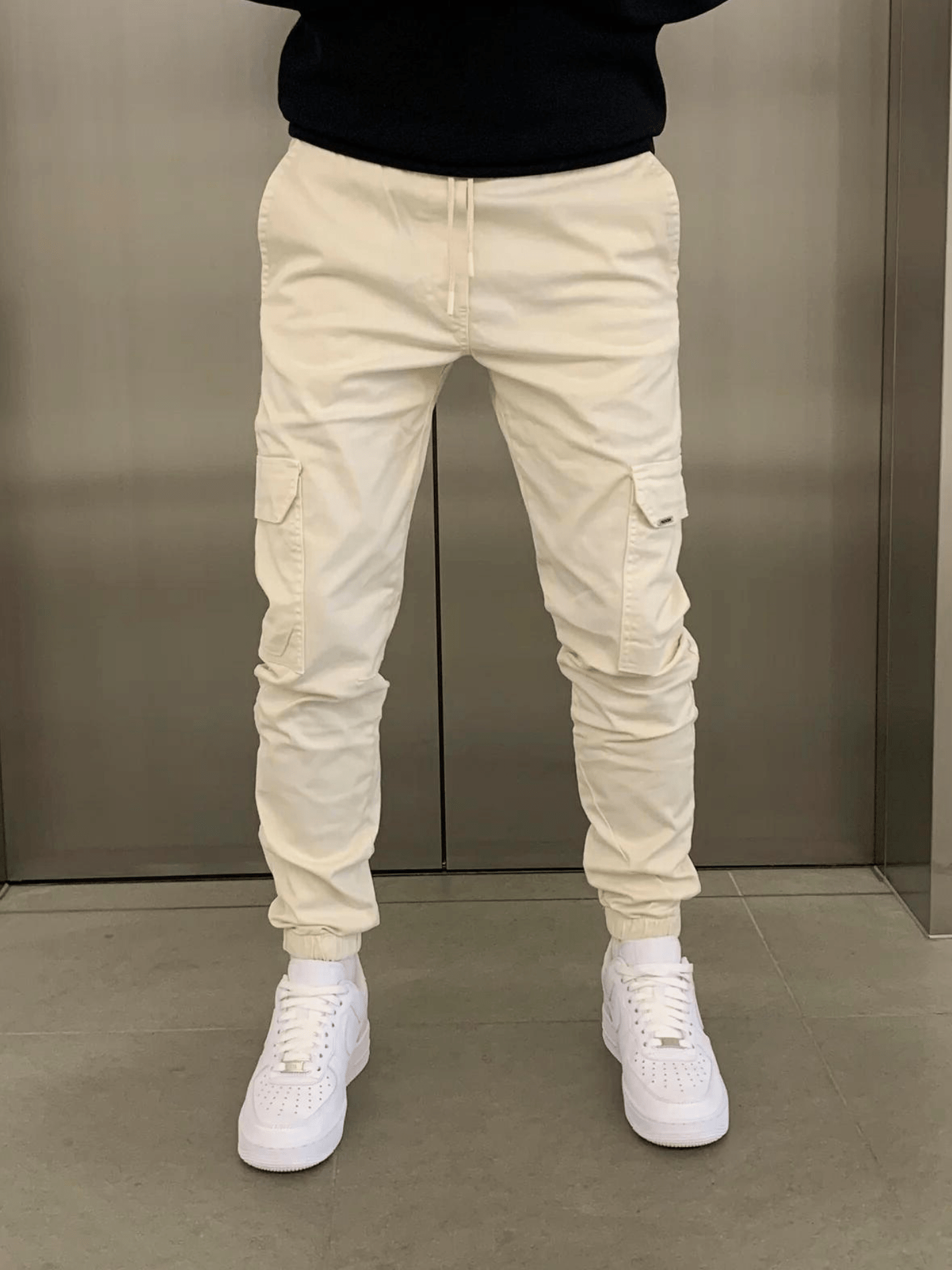 Marcus | Sleek Tie-Waist Cargo Pants