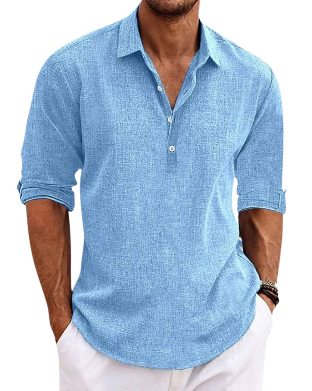 Caleb | Refined Button-Front Classic Shirt