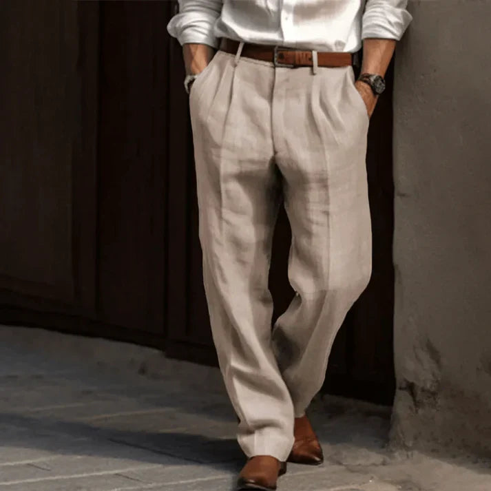 Christopher | Classic Casual Suit Trousers